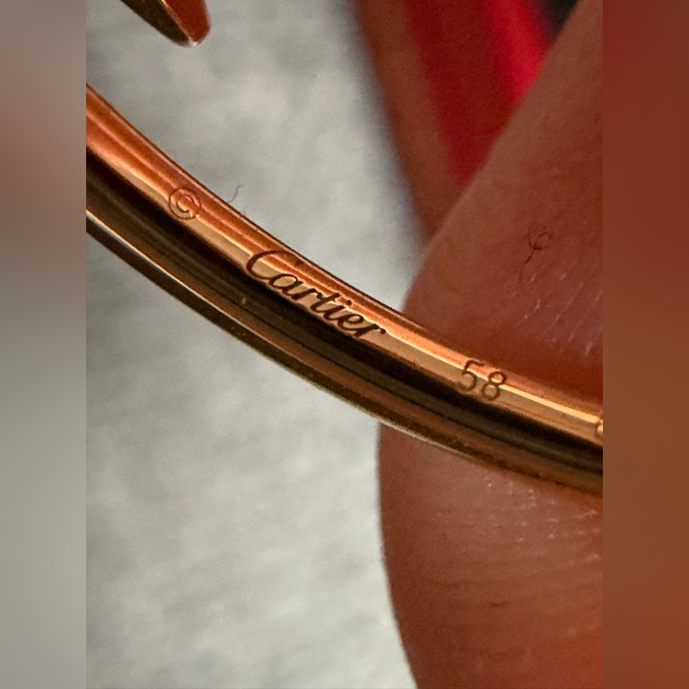 Cartier Juste un Clou small ring Rose gold 58 - Picture 5 of 5